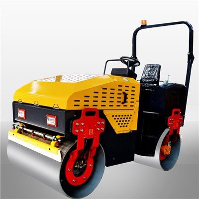 Rodillo de doble tambor de 3 toneladas