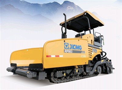 Pavimentadora de hormigón asfáltico tipo oruga